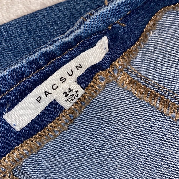 Pacsun Jean Mini Skirt - Picture 3 of 3